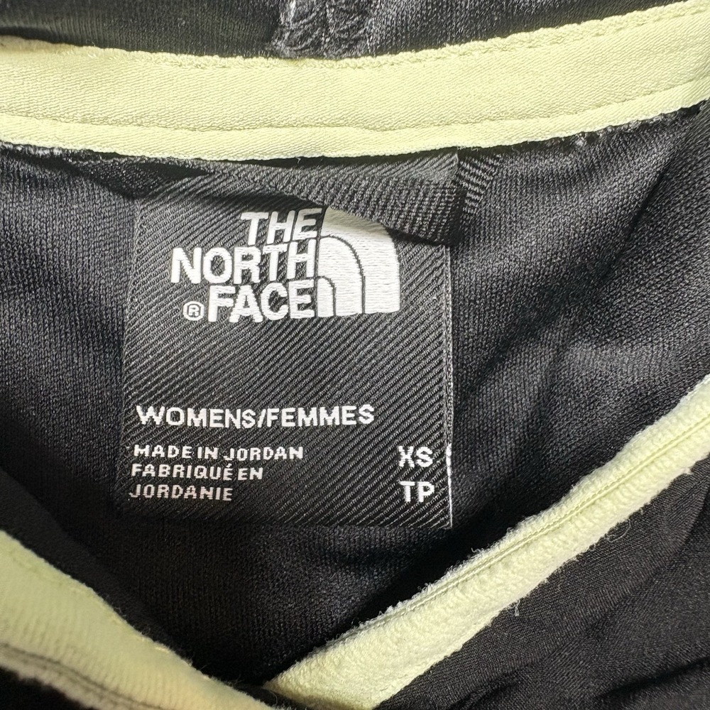The North Face Mountain Sweatshirt Pullover Womens XS Black Purple Hoodie Casual - Picture 3 of 12